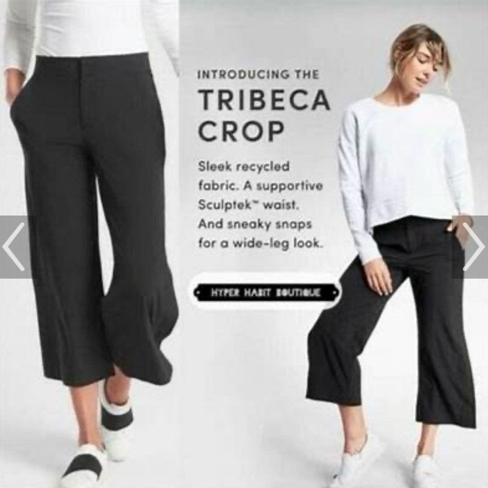 Athleta Tribeca cropped pant